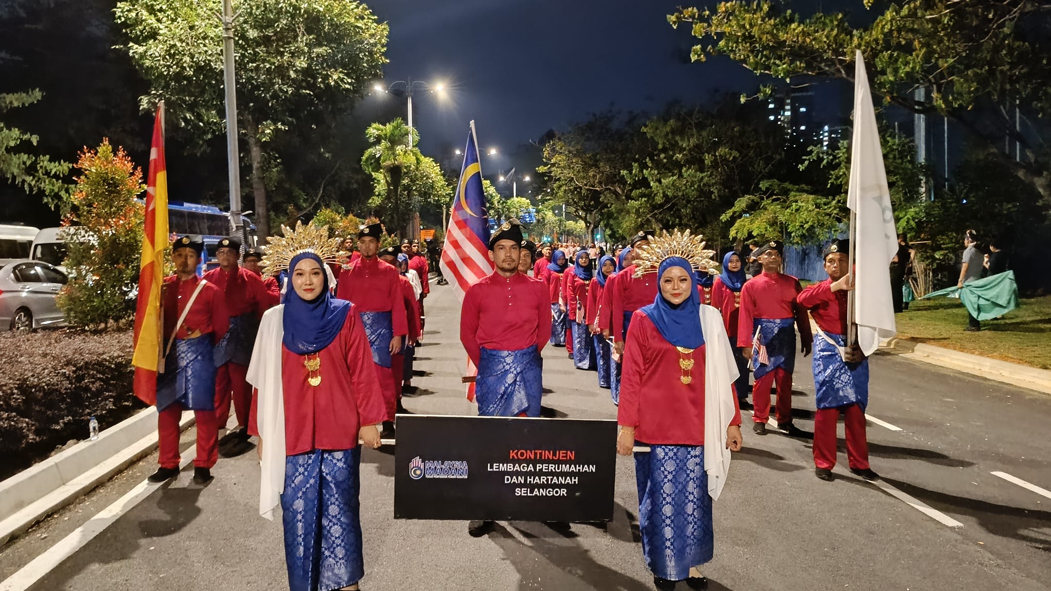 PERARAKAN WAKIL KONTIJEN LPHS SEMPENA SAMBUTAN HARI KEMERDEKAAN KALI KE 66 PERINGKAT NEGERI SELANGOR