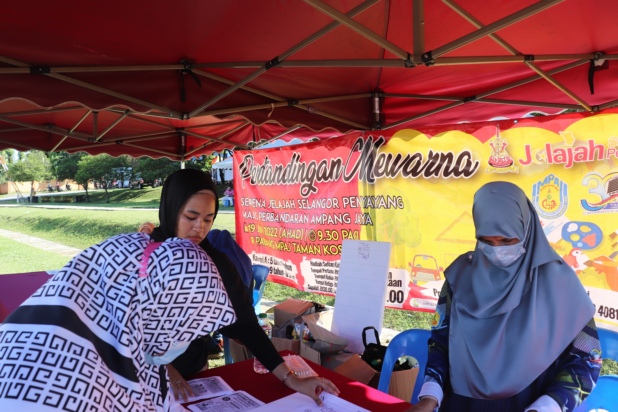 PROGRAM KARNIVAL JELAJAH ILTIZAM SELANGOR PENYAYANG TARIKH: 19.06.2022 (AHAD) MASA: 7.00 PAGI - 6.30 PETANG TEMPAT: PADANG TAMAN KOSAS, AMPANG