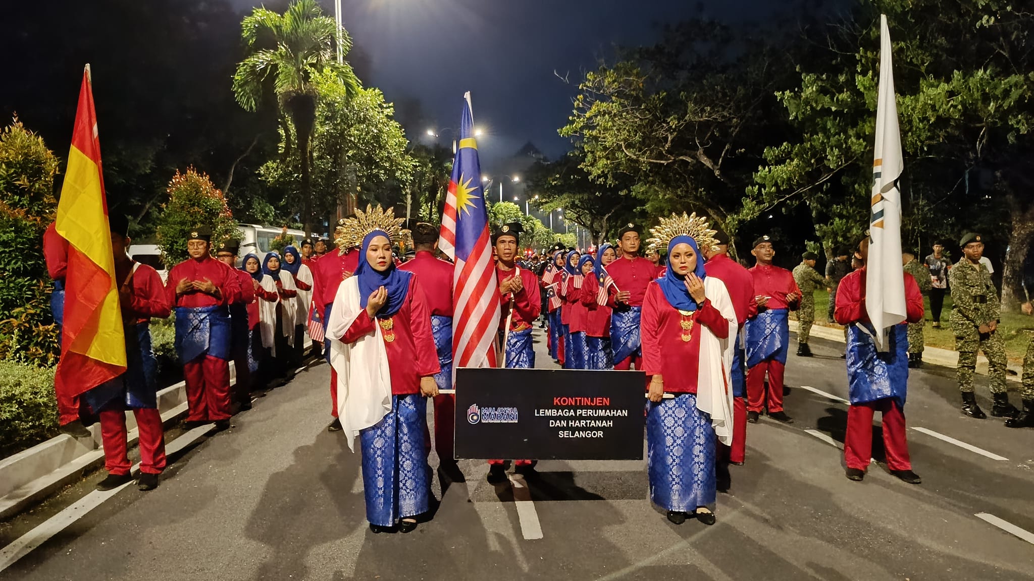 PERARAKAN WAKIL KONTIJEN LPHS SEMPENA SAMBUTAN HARI KEMERDEKAAN KALI KE 66 PERINGKAT NEGERI SELANGOR