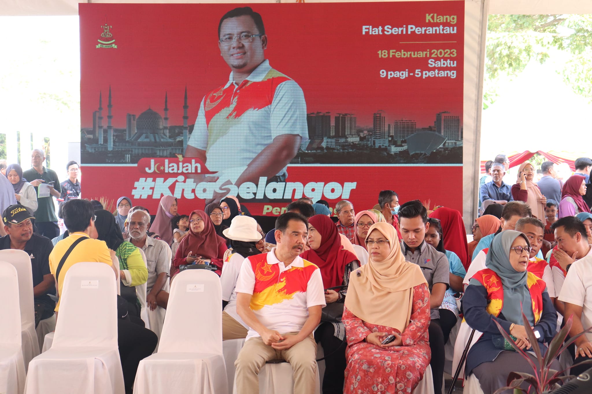 Sekitar Program Jelajah #KitaSelangor Penyayang Daerah Klang 2023 18 Februari 2023 | Sabtu Sekitar Program Jelajah #KitaSelangor Penyayang Daerah Klang 2023 Perasmian oleh: YAB Dato' Menteri Besar Selangor, Dato' Seri Amirudin Shari