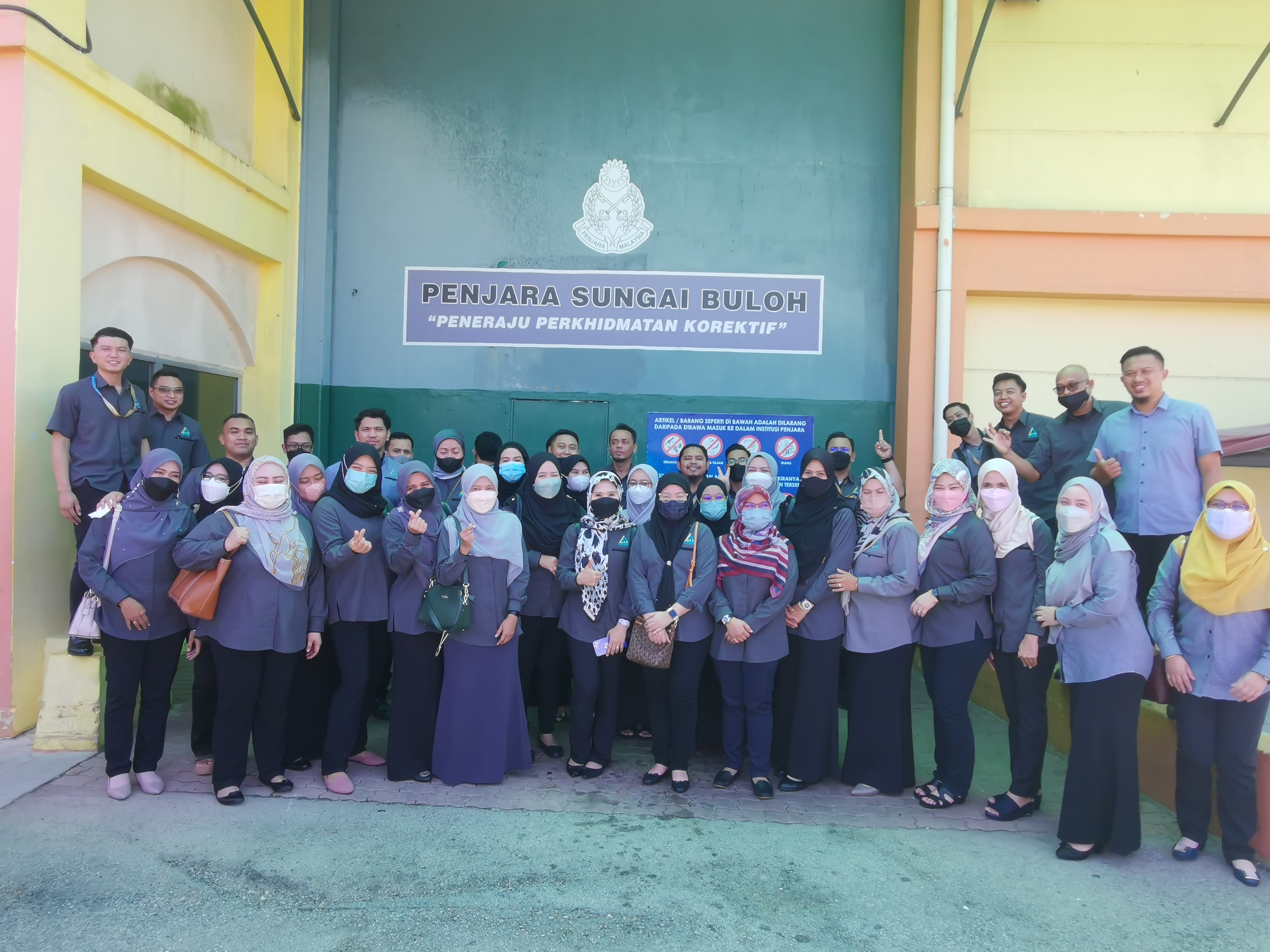 LAWATAN KE PENJARA SUNGAI BULOH, SELANGOR ANJURAN UNIT INTEGRITI LPHS PADA 30 MEI 2022