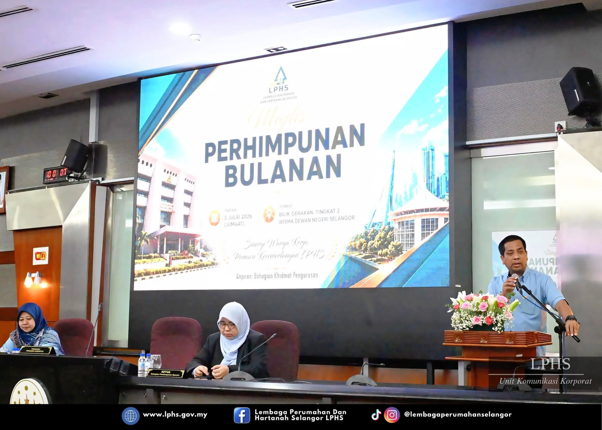 MAJLIS PERHIMPUNAN BULANAN TAHUN 2026 ANJURAN BAHAGIAN KHIDMAT PENGURUSAN